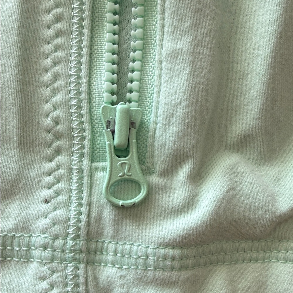 Lululemon Mint Green Scuba Jacket - Picture 5 of 6